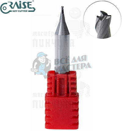 Вертик.фреза RAISE EW5510B ф1мм CARBIDE (ф1.0Х6Х40)								