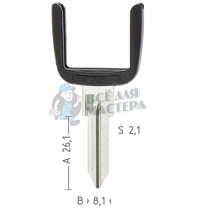 Лезвие FT50U рога п/чип Iveco