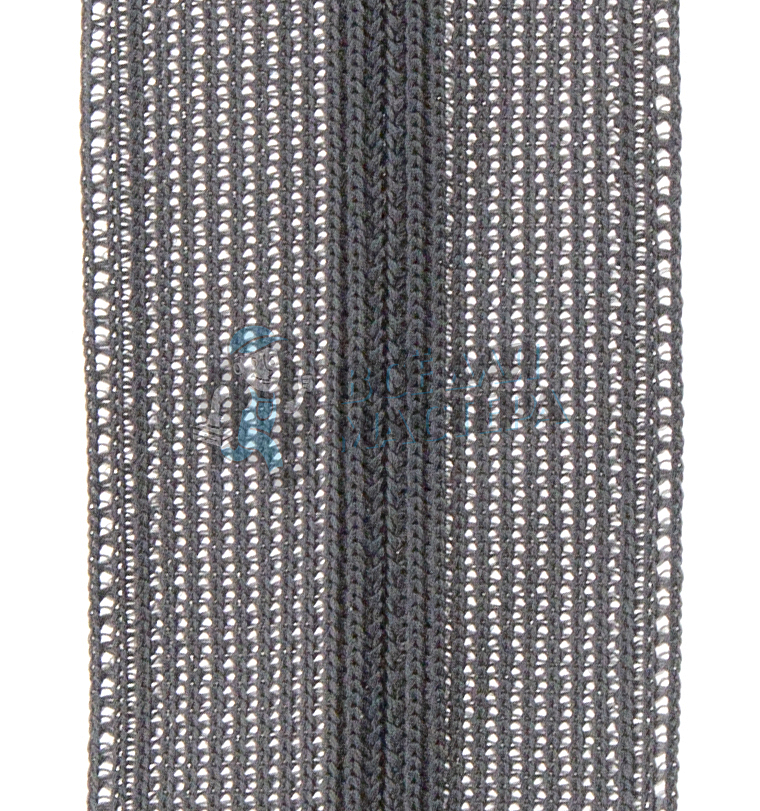 Молния спиральная (витая), Т-3 20см, потайная, неразъёмная, цв.серый 312