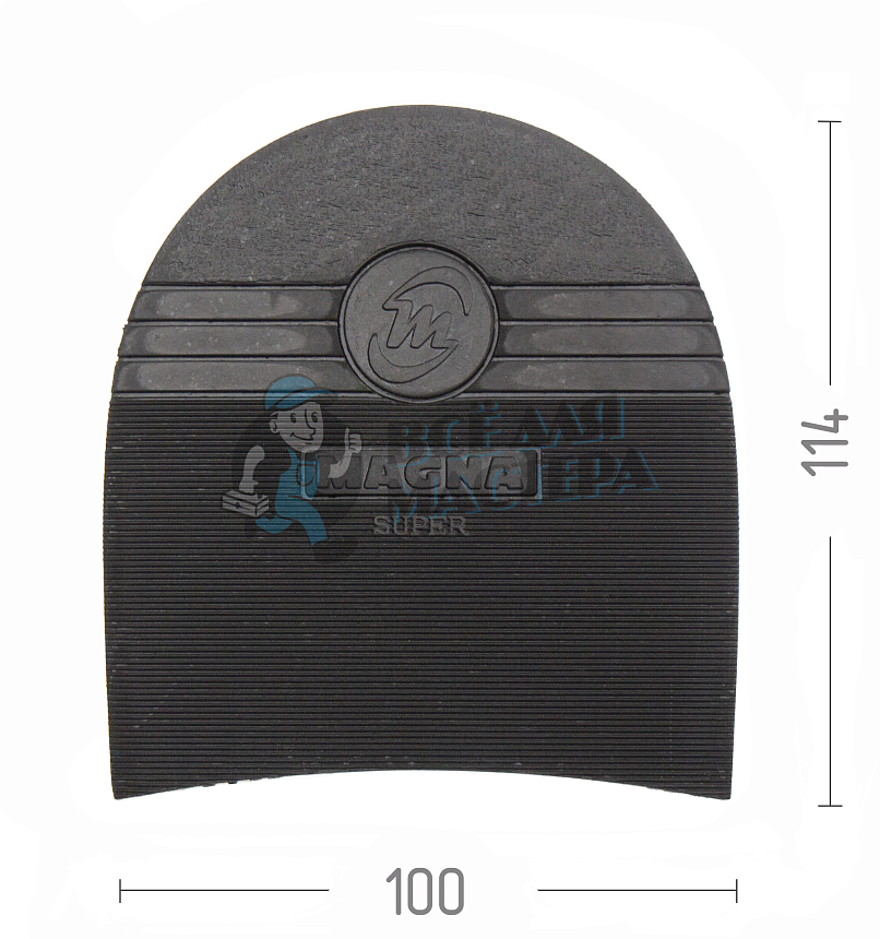 Набойка "Magna Super" Киров р. 76 т.7, цв.черный