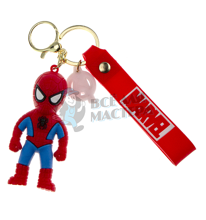 Брелок для ключей "Человек паук" + карабин