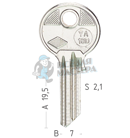 YA-16D YA15 YAL18 - Чертеж